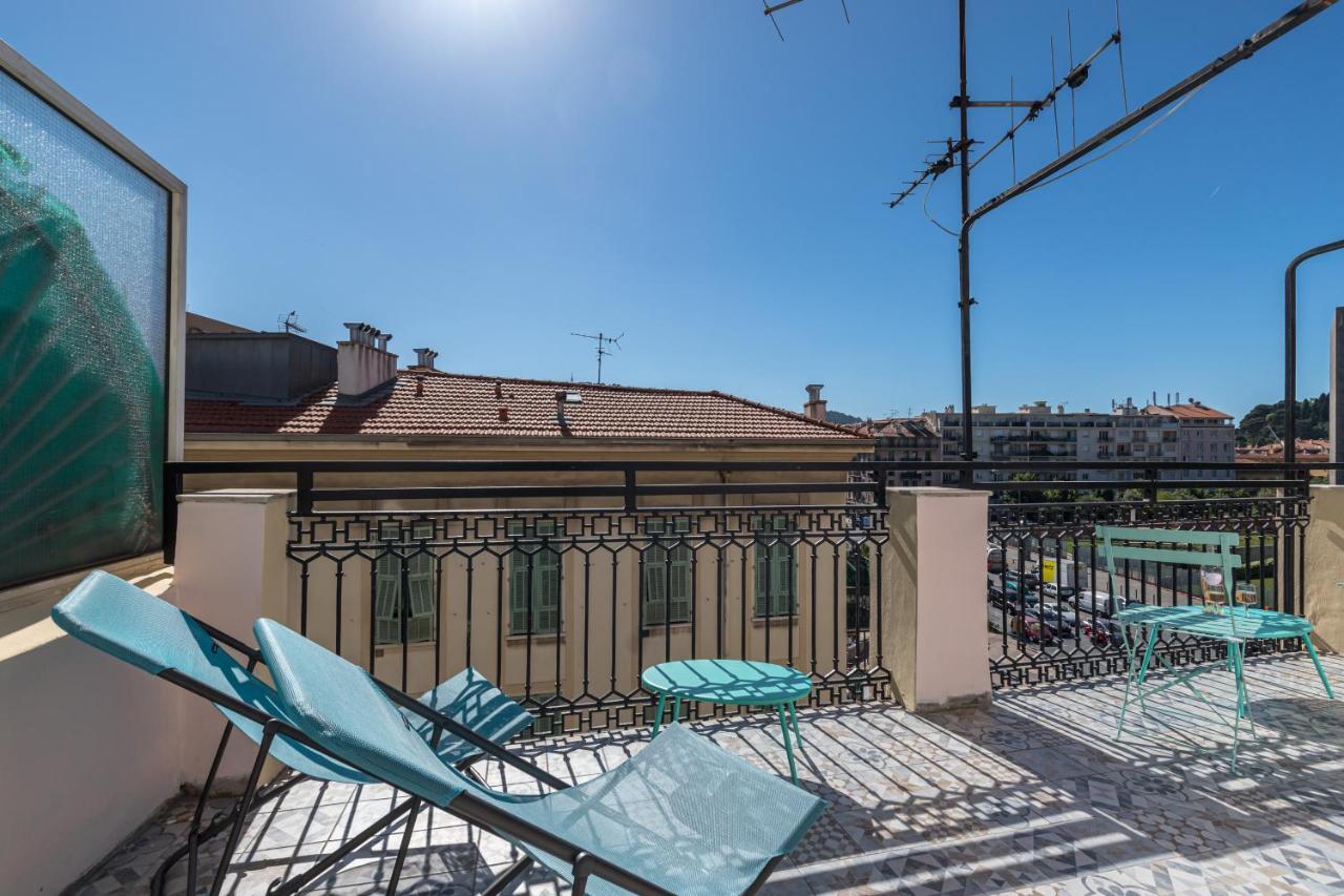 Squared Head-Apartment With Terrace In Nice Dış mekan fotoğraf